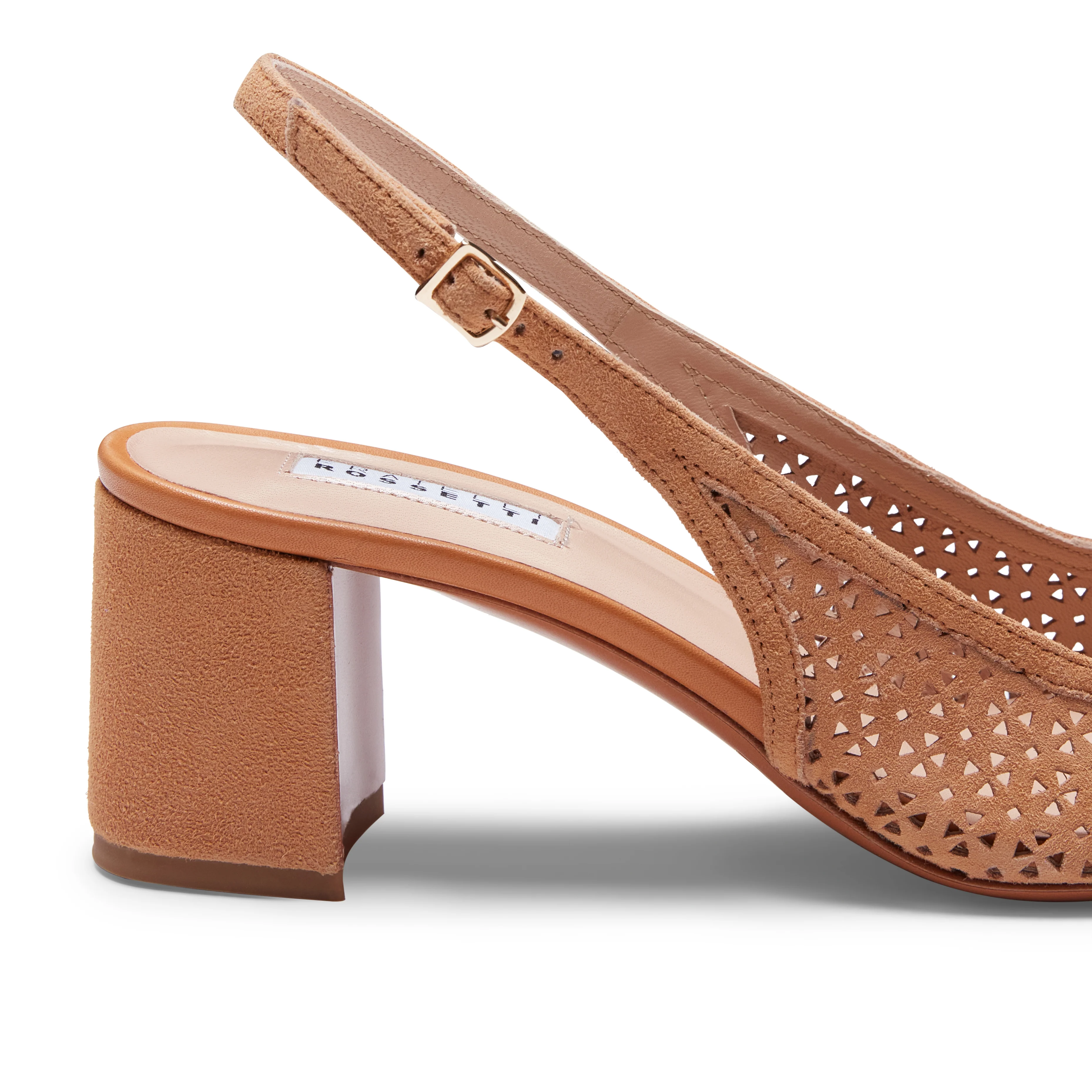 Sandalo sling back in suede - Image 5
