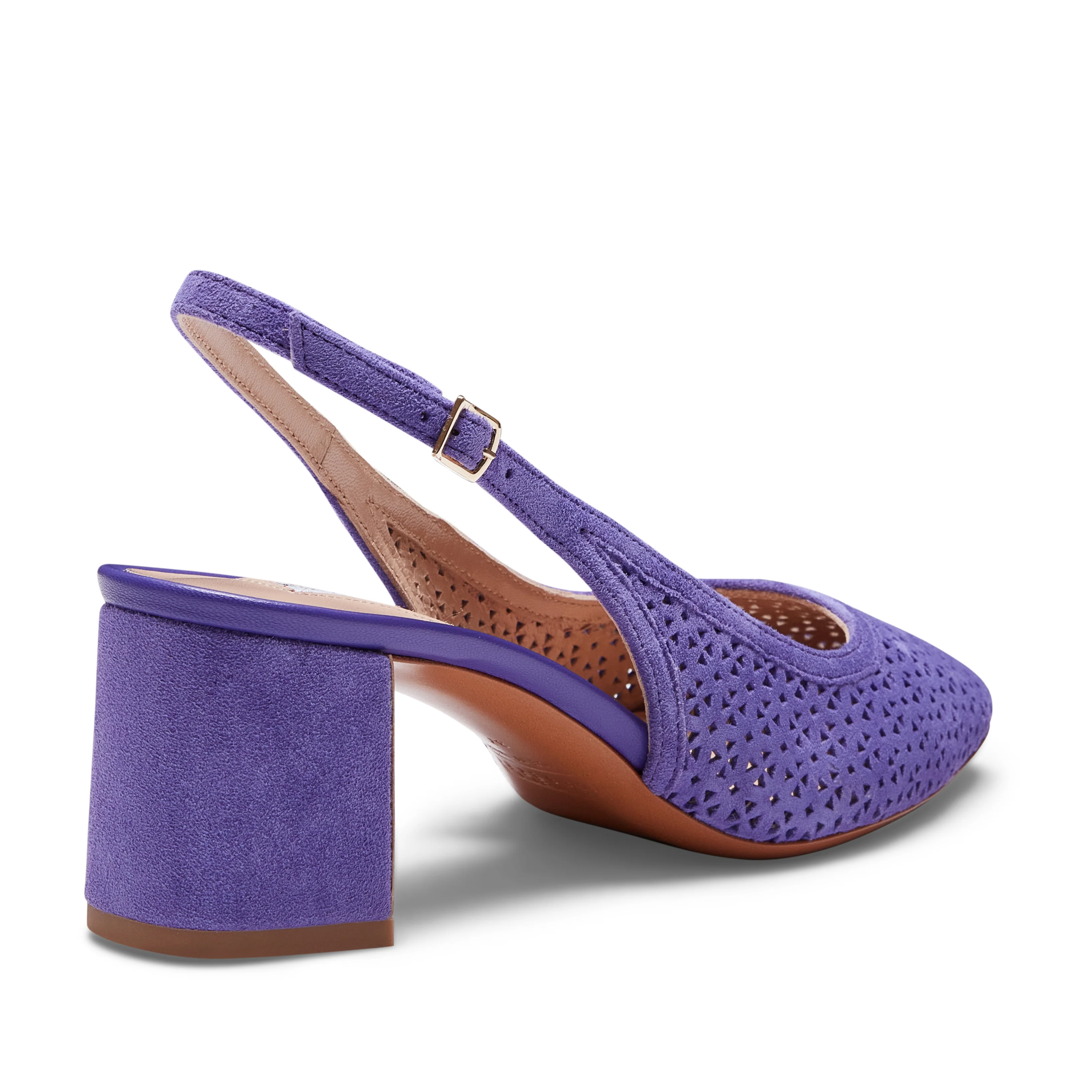 Sandalo sling back in suede - Image 3