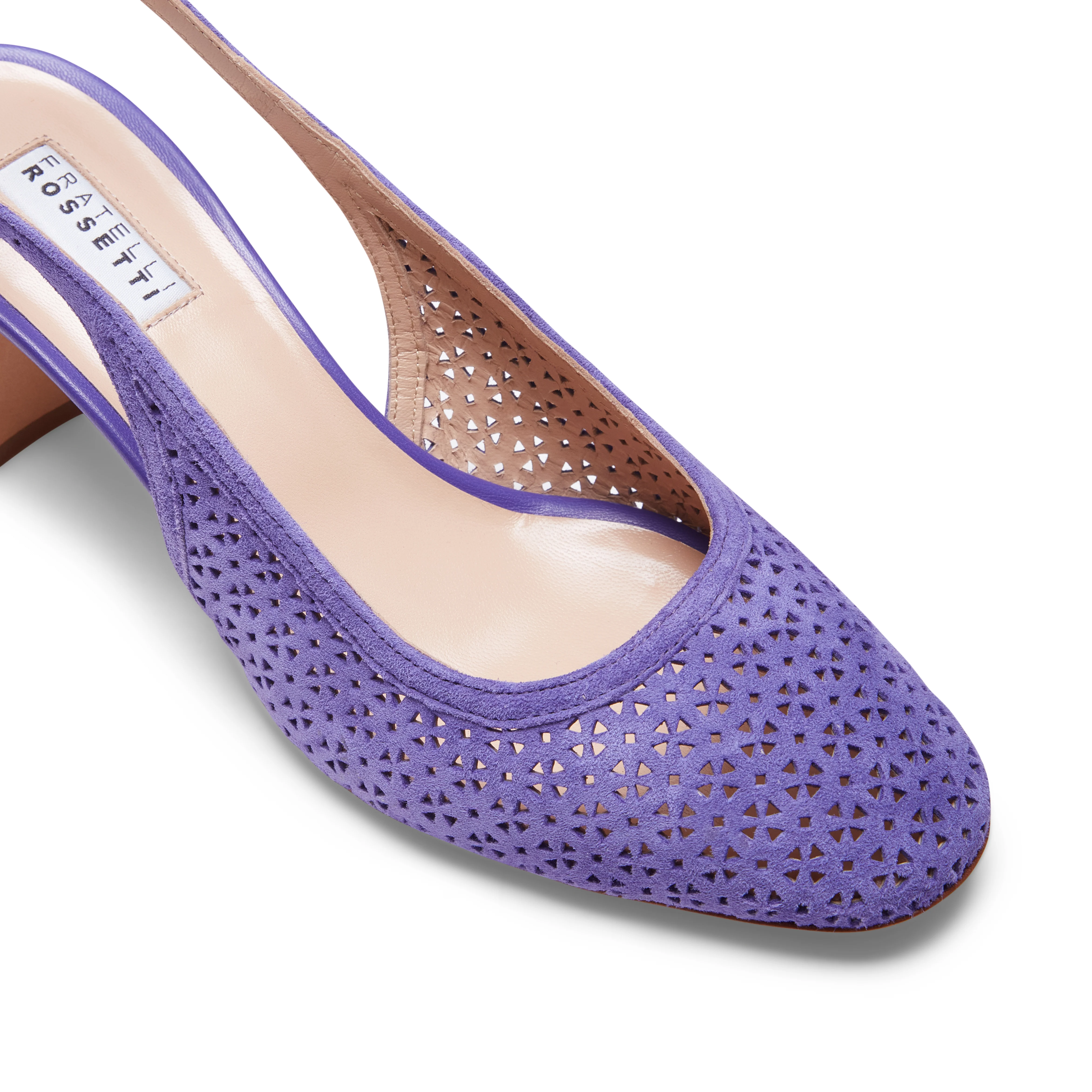 Sandalo sling back in suede - Image 4