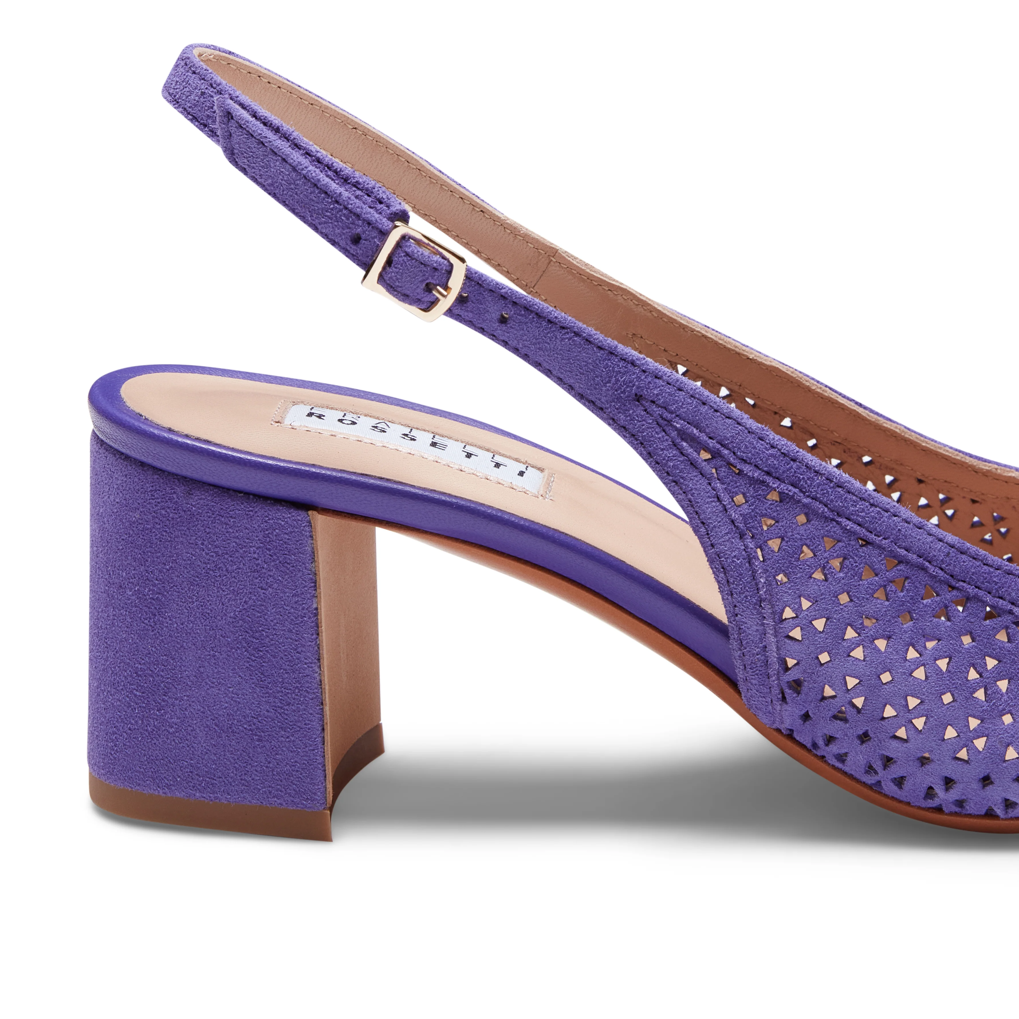 Sandalo sling back in suede - Image 5
