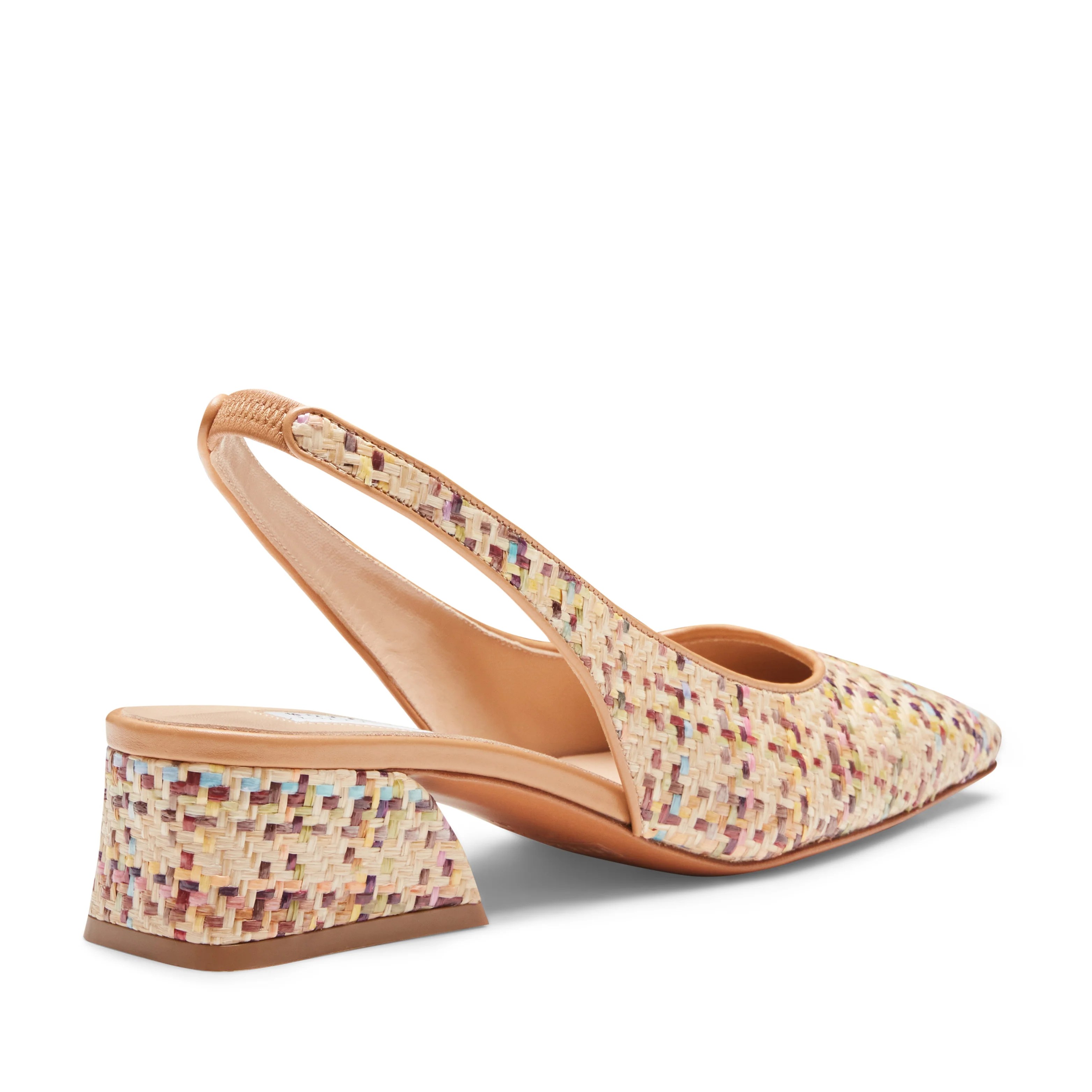 Sandalo sling back in tessuto - Image 6