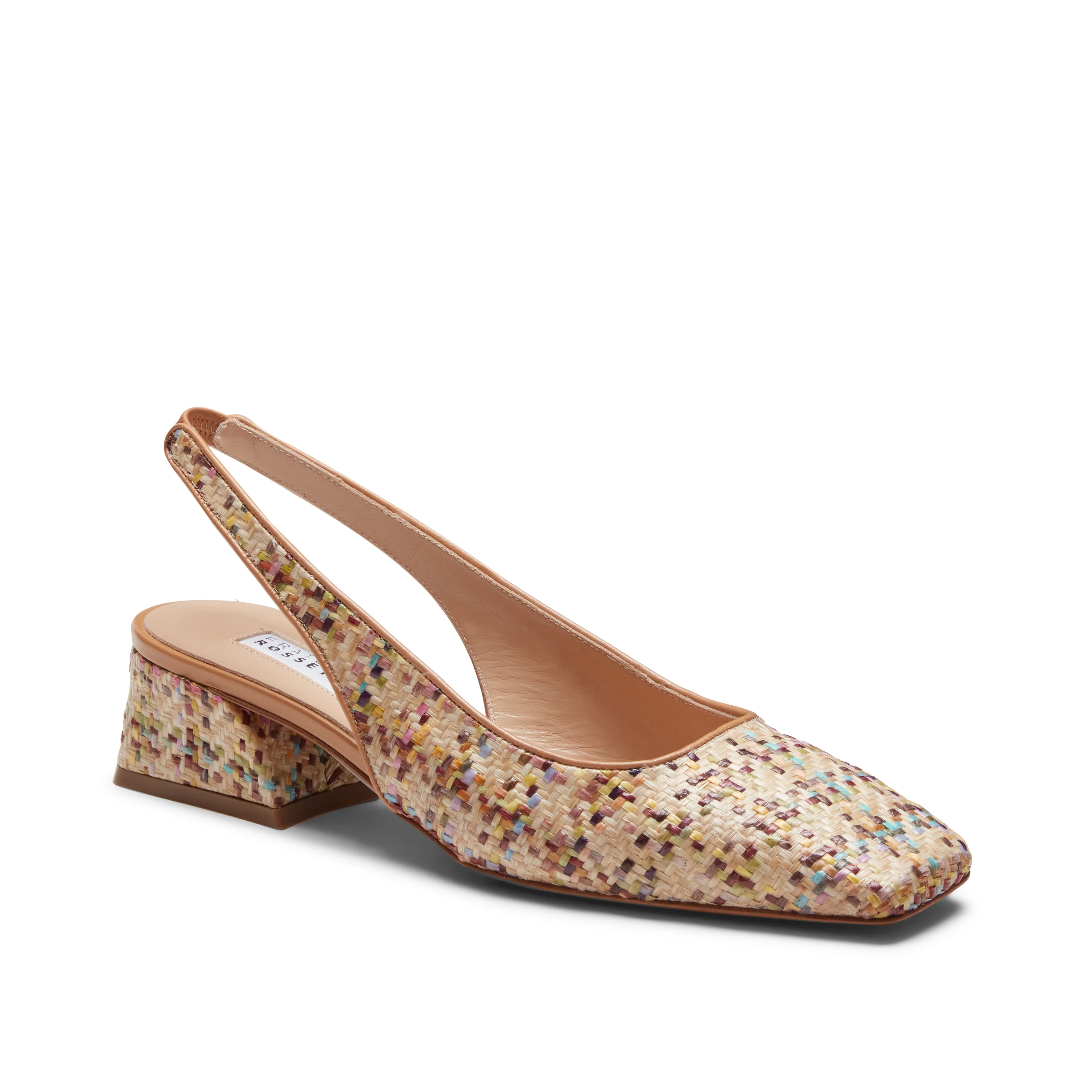 Sandalo sling back in tessuto - Image 7