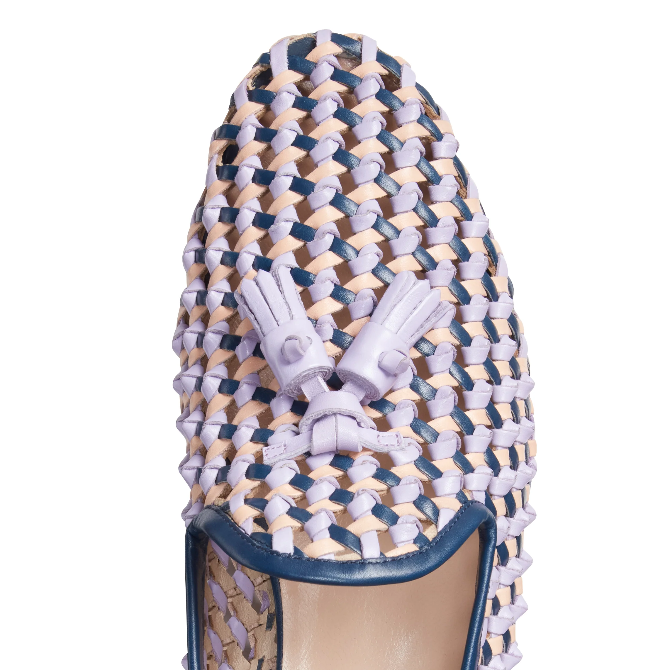 Slipper in pelle intrecciata - Image 4