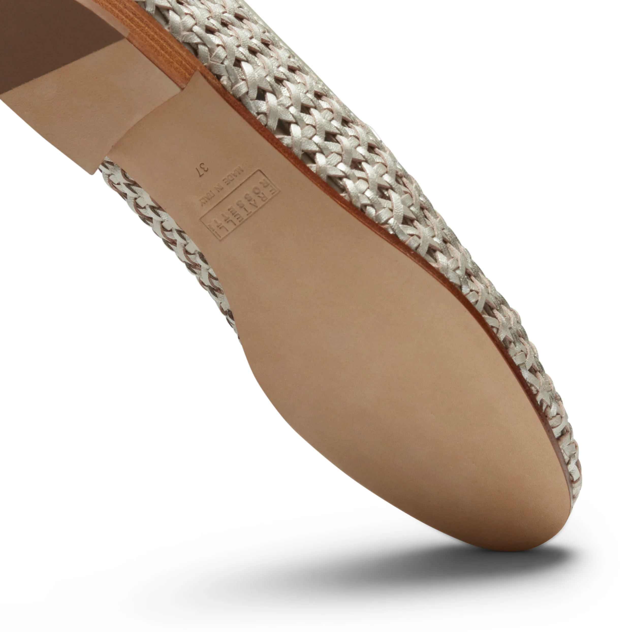 Slipper in pelle intrecciata - Image 6