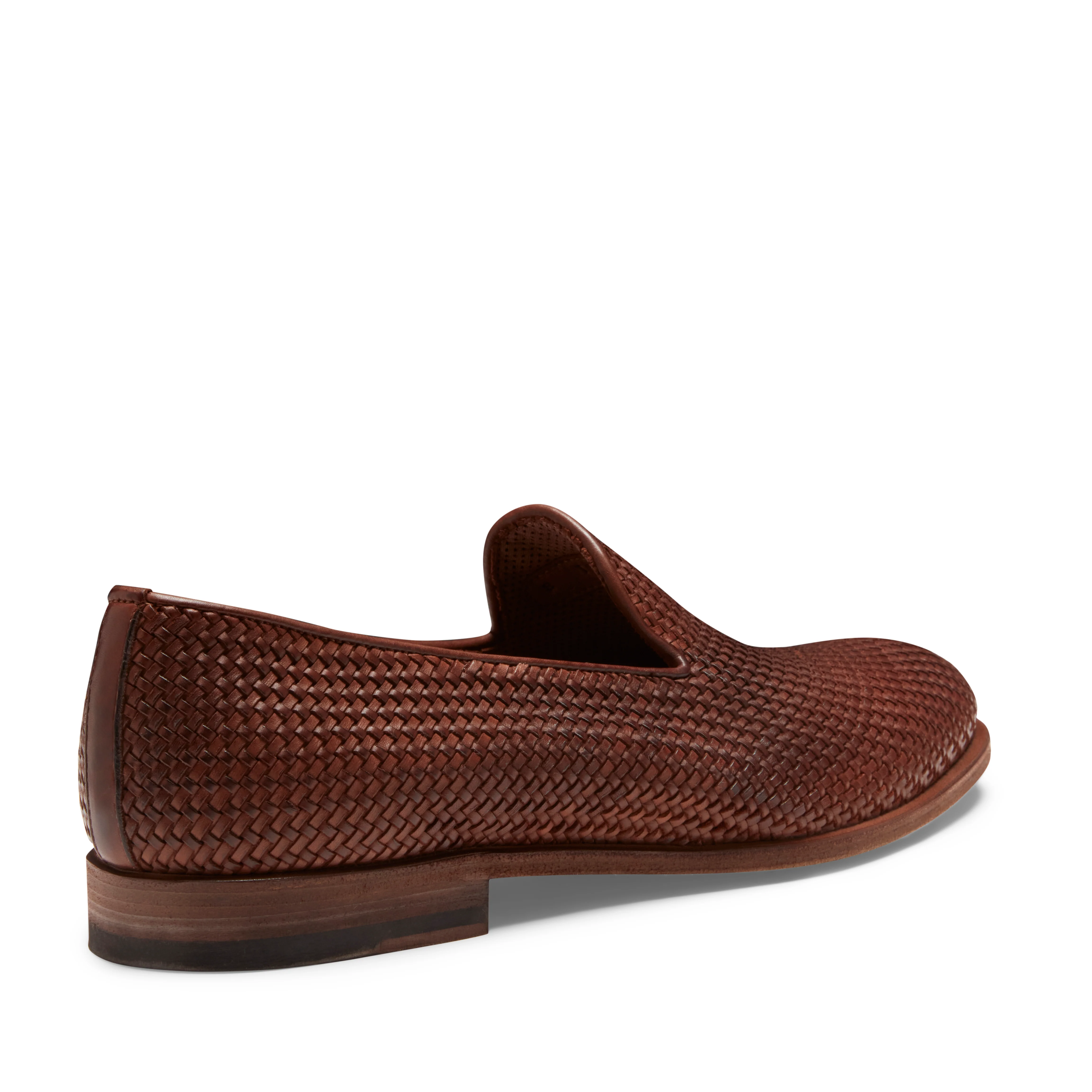 Slipper in pelle intrecciata da uomo - Image 3