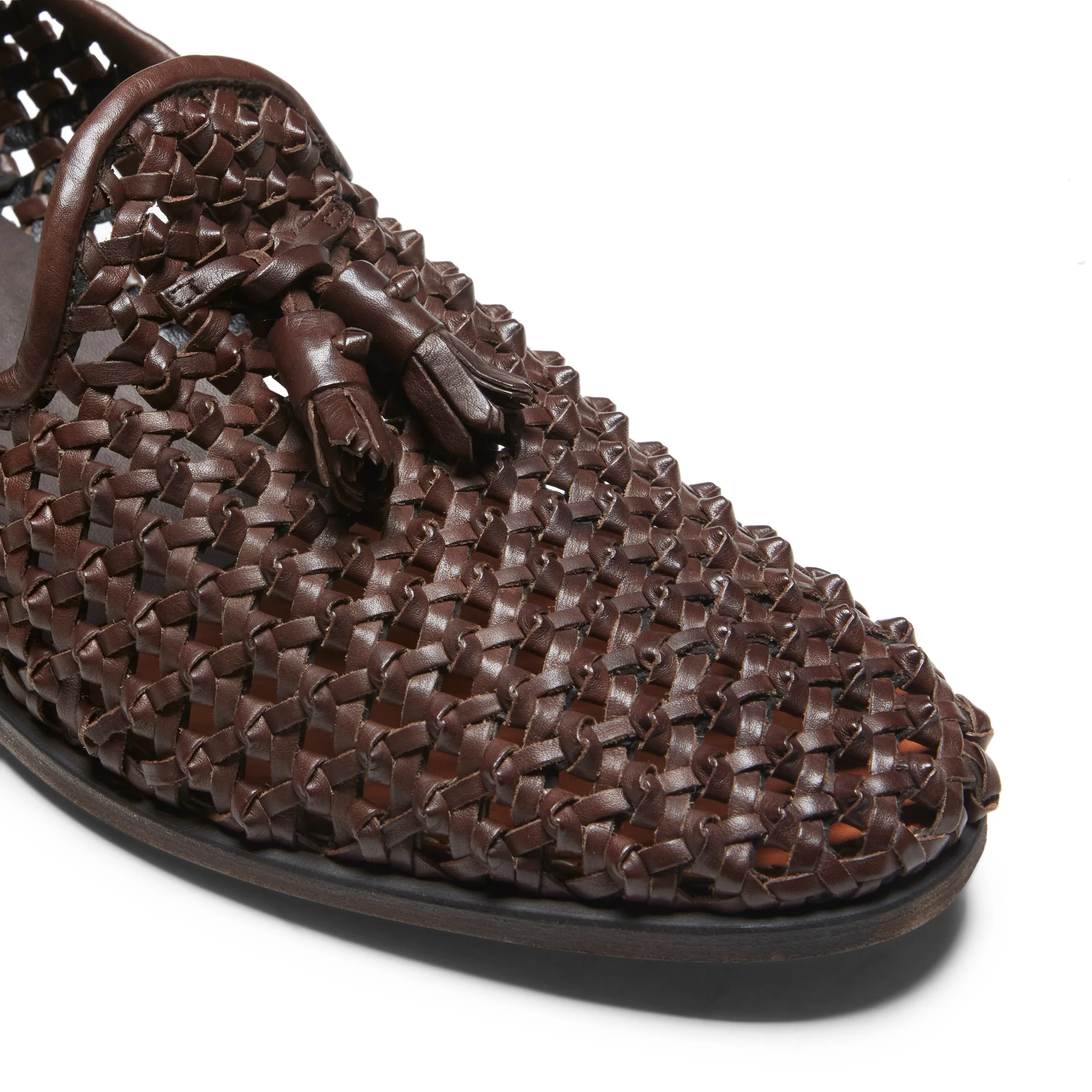 Slipper in pelle intrecciata - Image 5