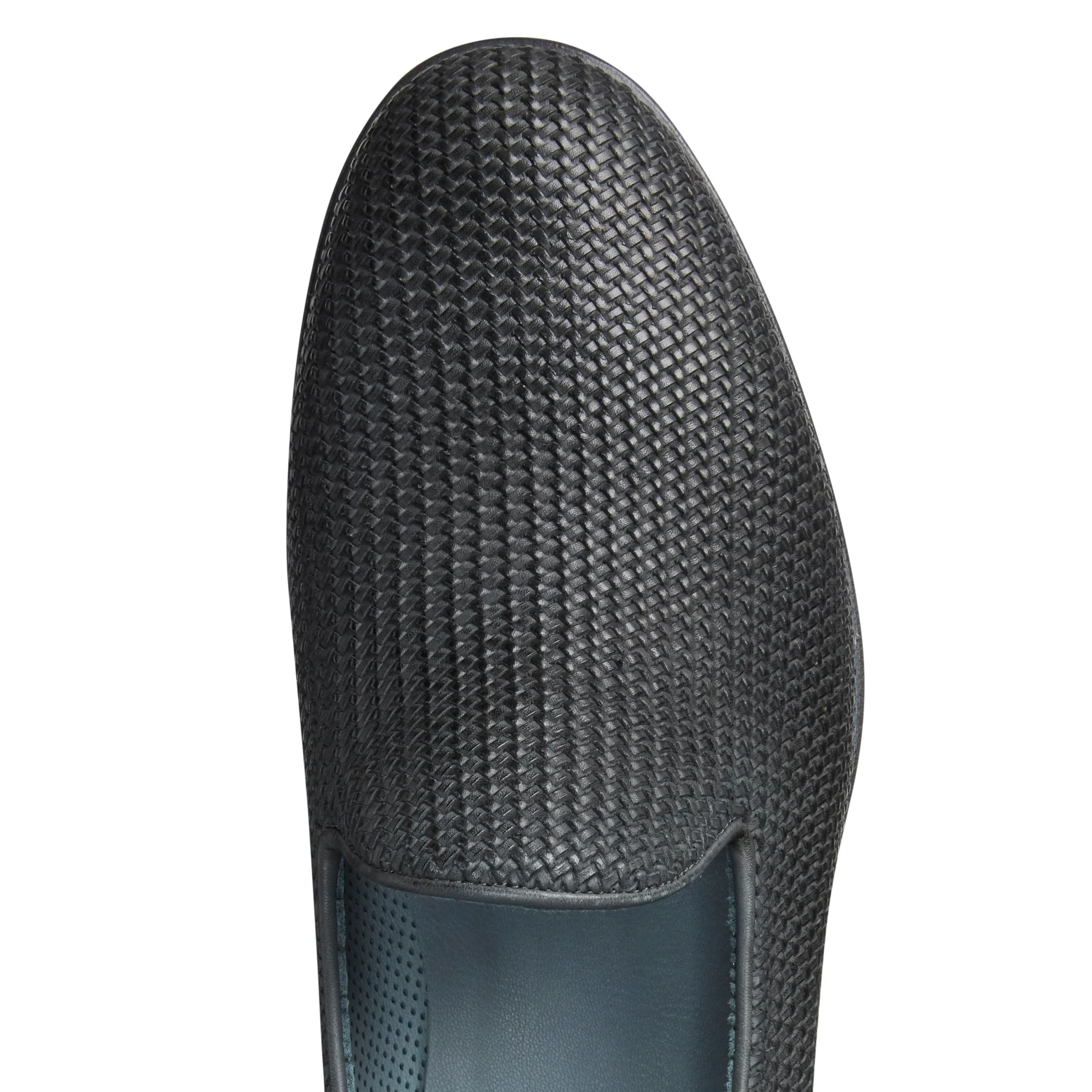 Slipper in pelle intrecciata da uomo - Image 4