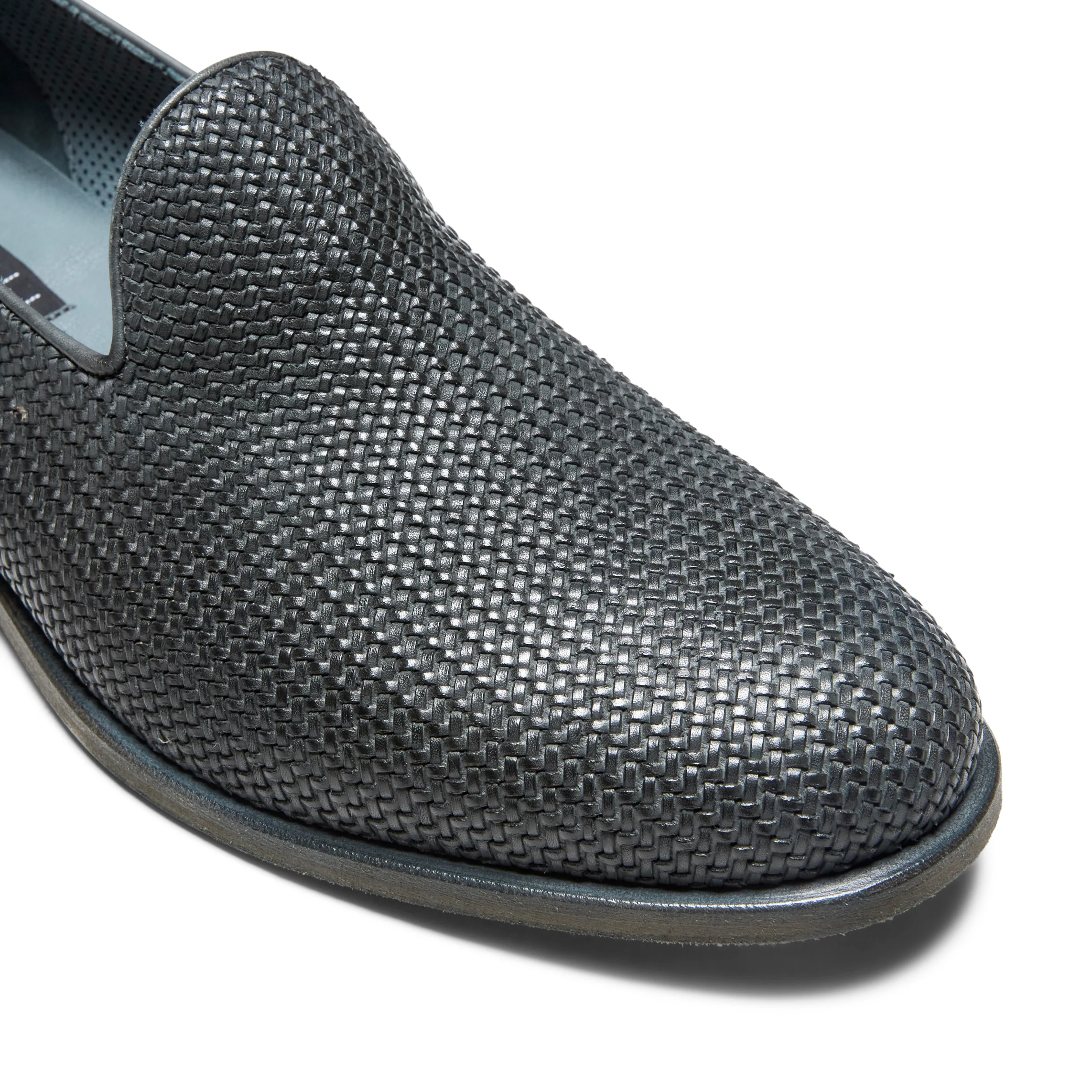 Slipper in pelle intrecciata da uomo - Image 5
