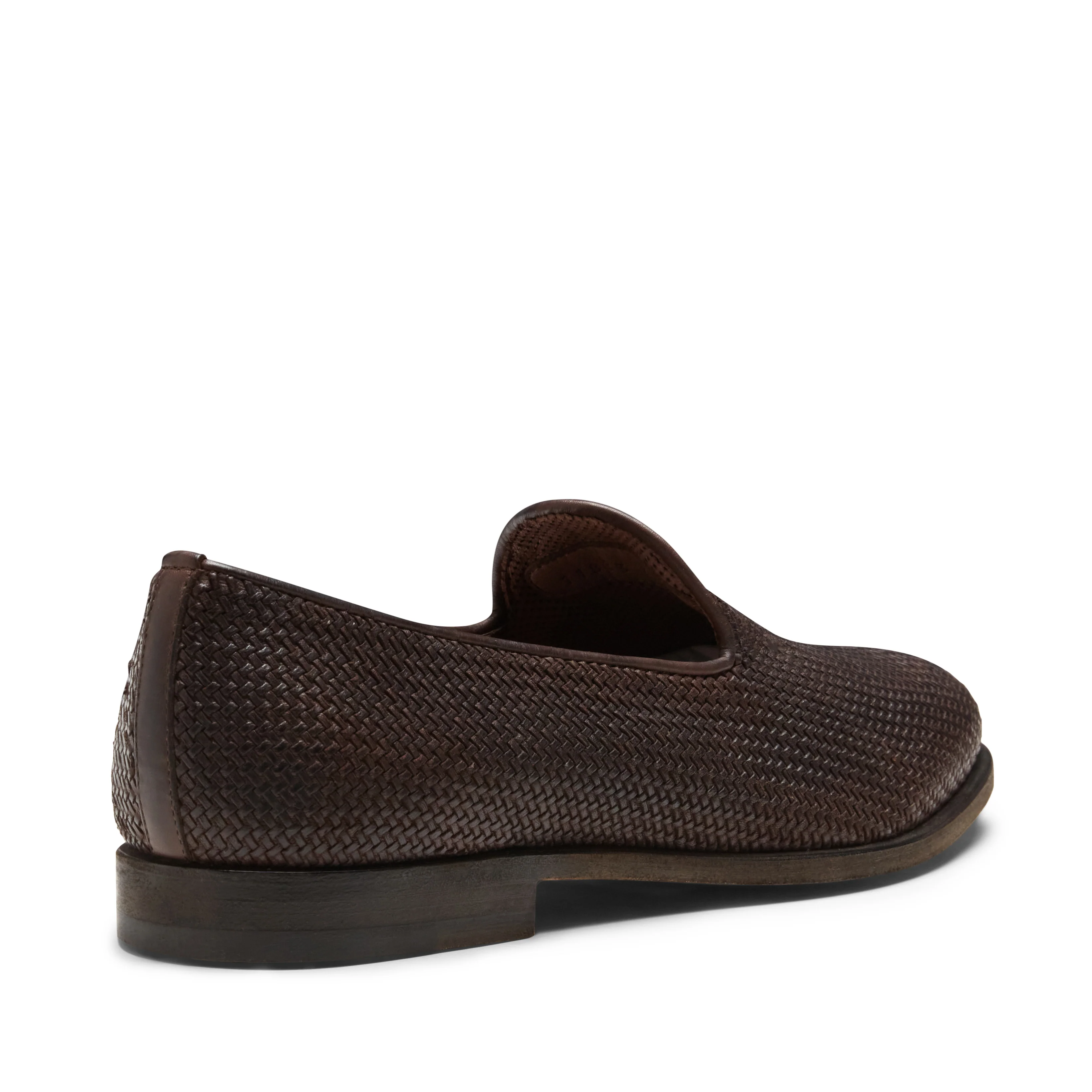 Slipper in pelle intrecciata da uomo - Image 4