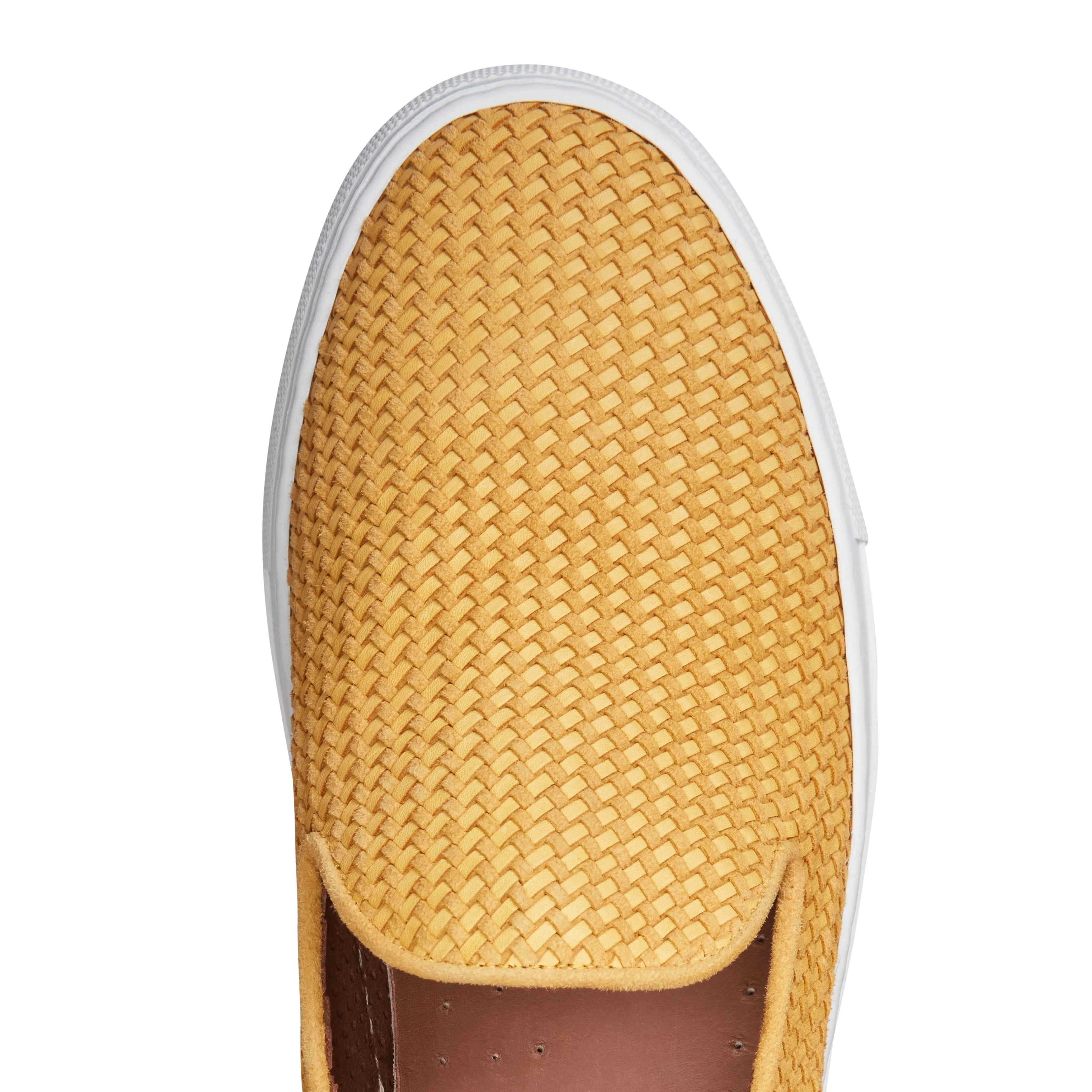 Slipper in suede intrecciato da uomo - Image 4