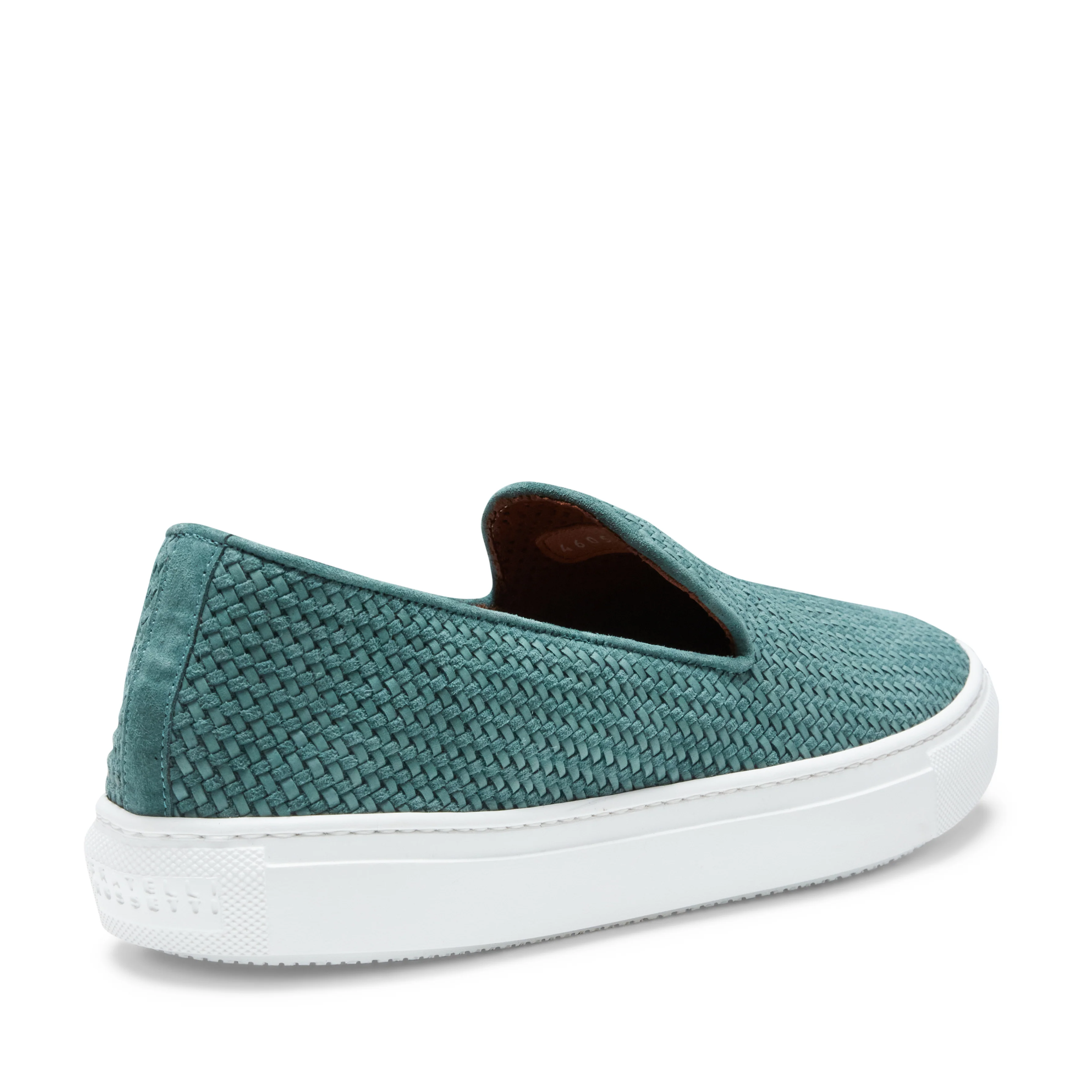 Slipper in suede intrecciato da uomo - Image 3