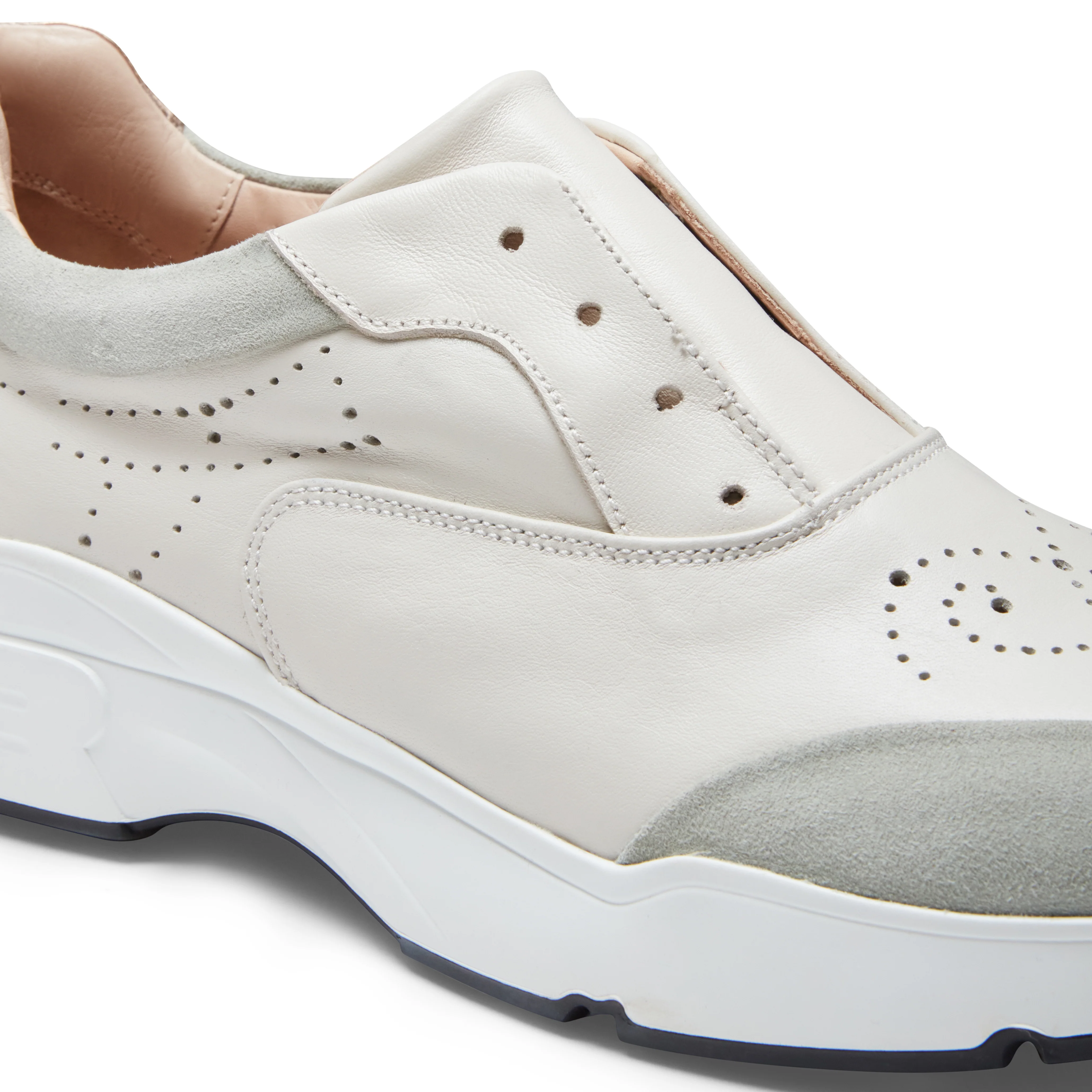 Sneaker in pelle e suede - Image 5