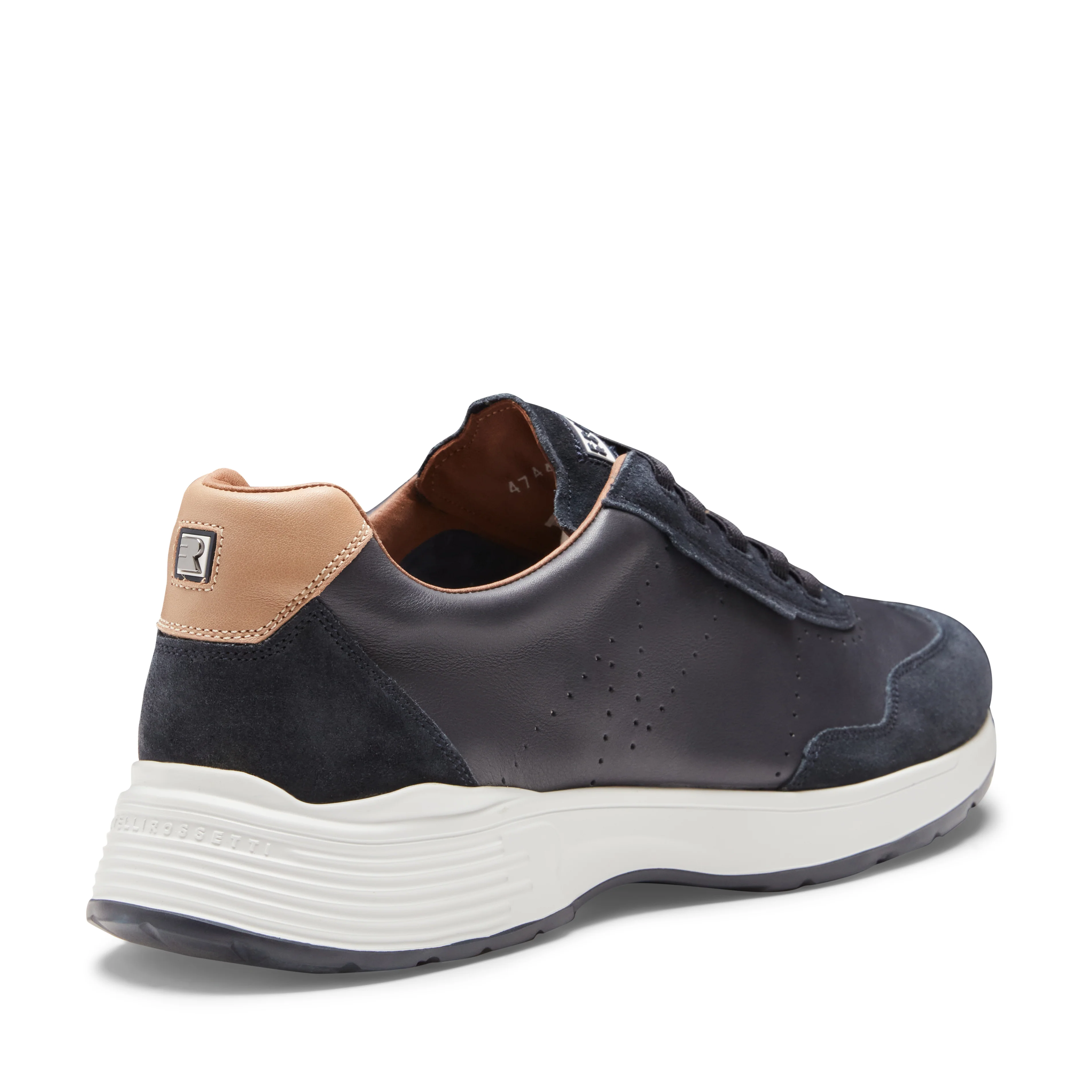 Sneaker in pelle e suede da uomo - Image 3