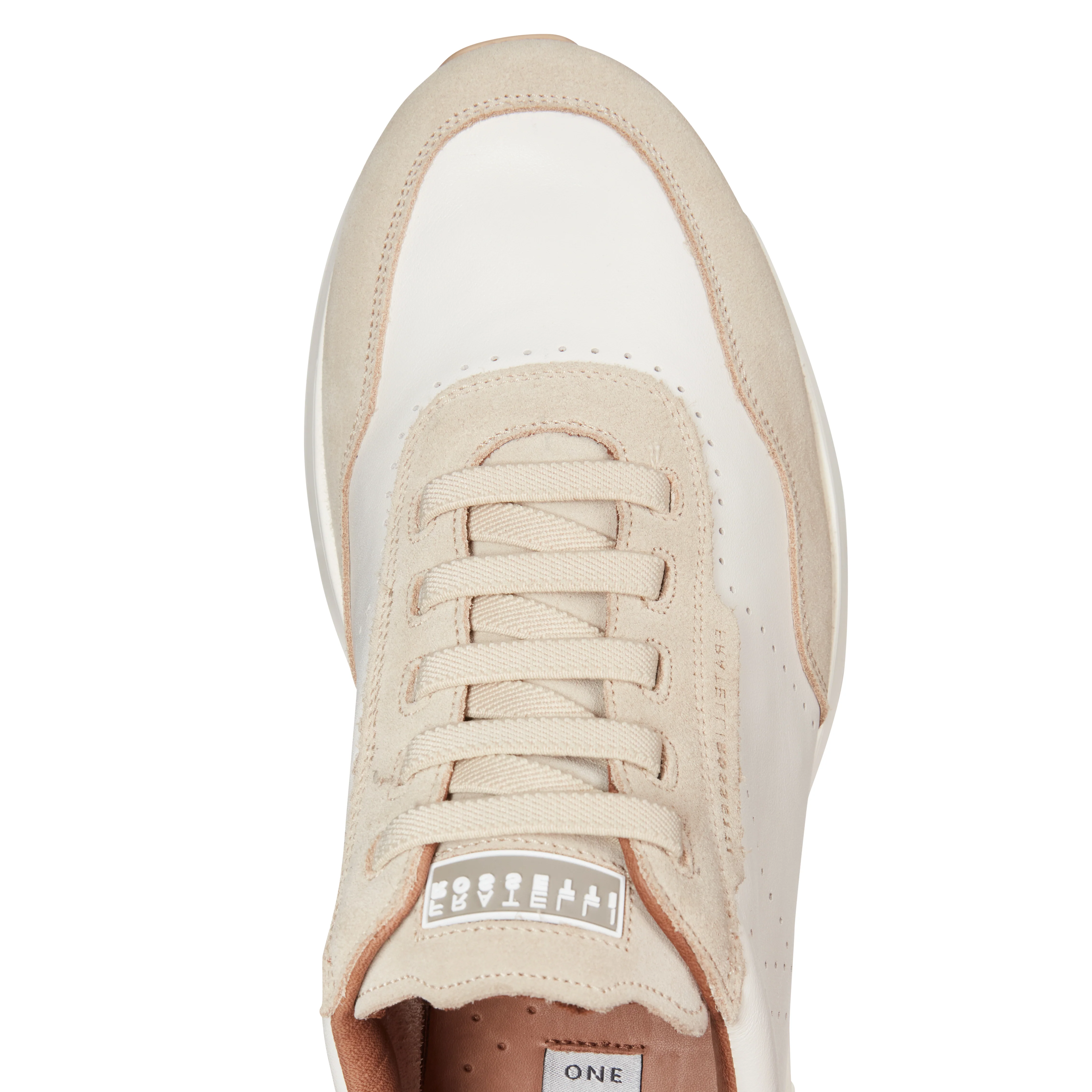 Sneaker in pelle e suede da uomo - Image 4