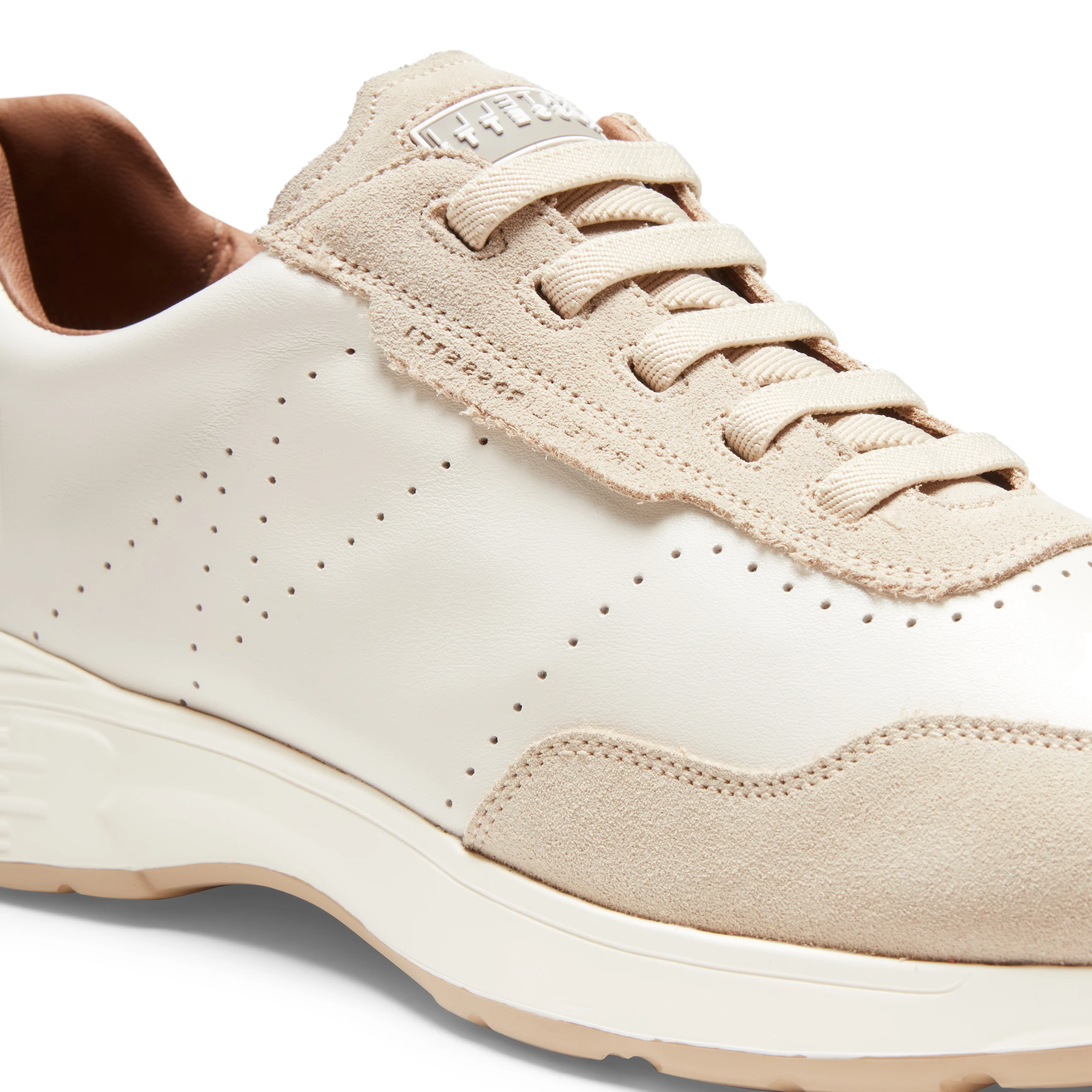 Sneaker in pelle e suede da uomo - Image 5