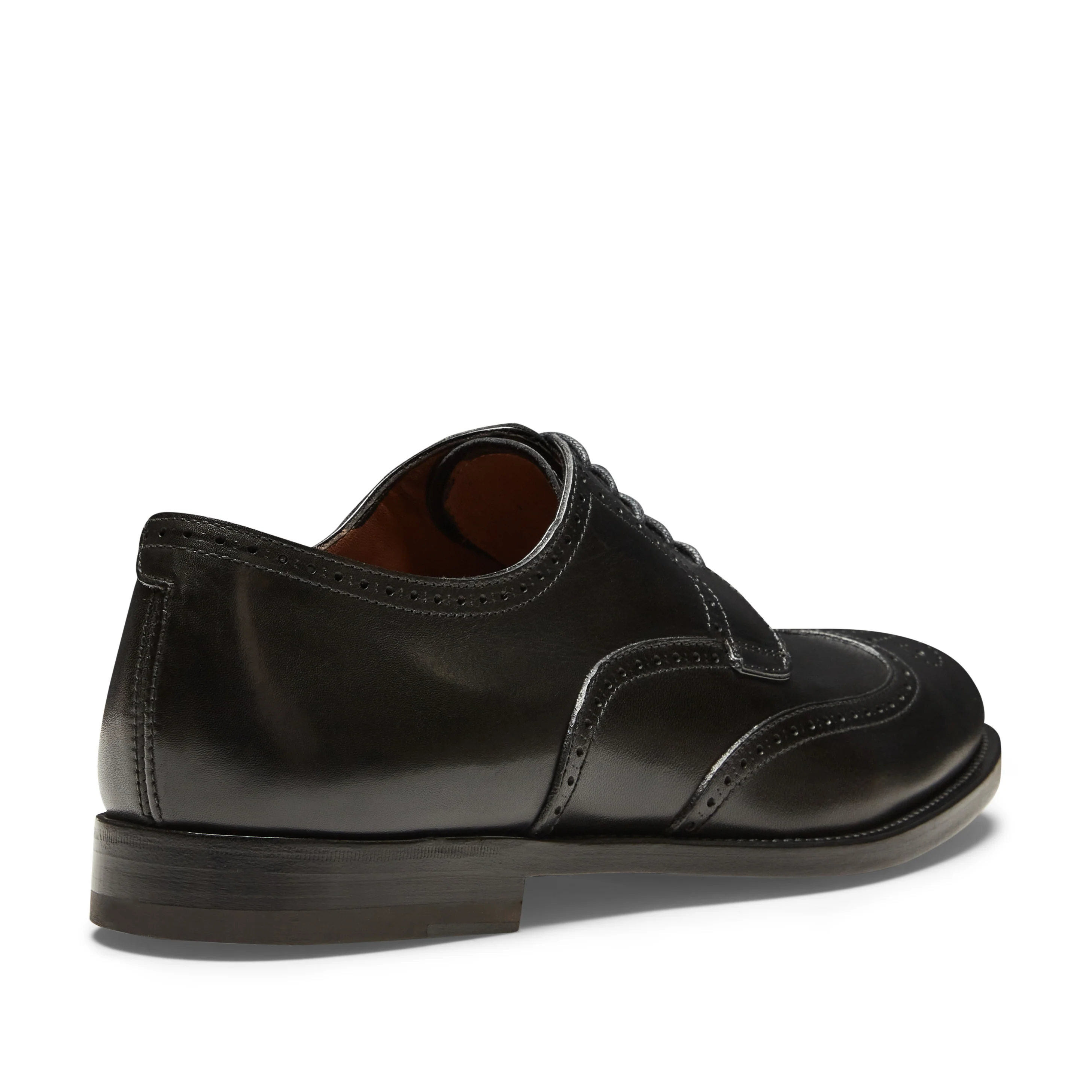 Stringata Derby brogue in pelle - Image 5