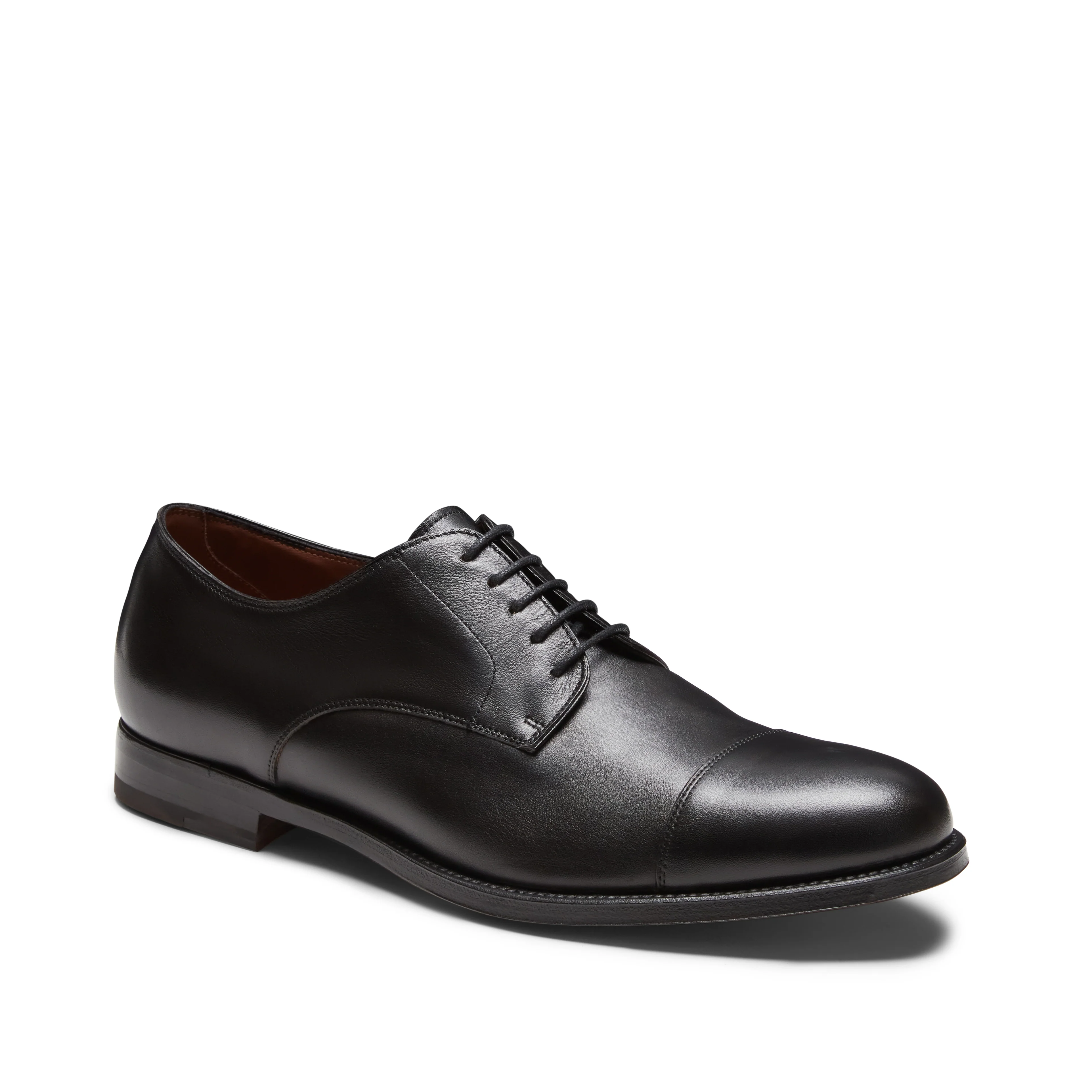 Stringata Derby in pelle