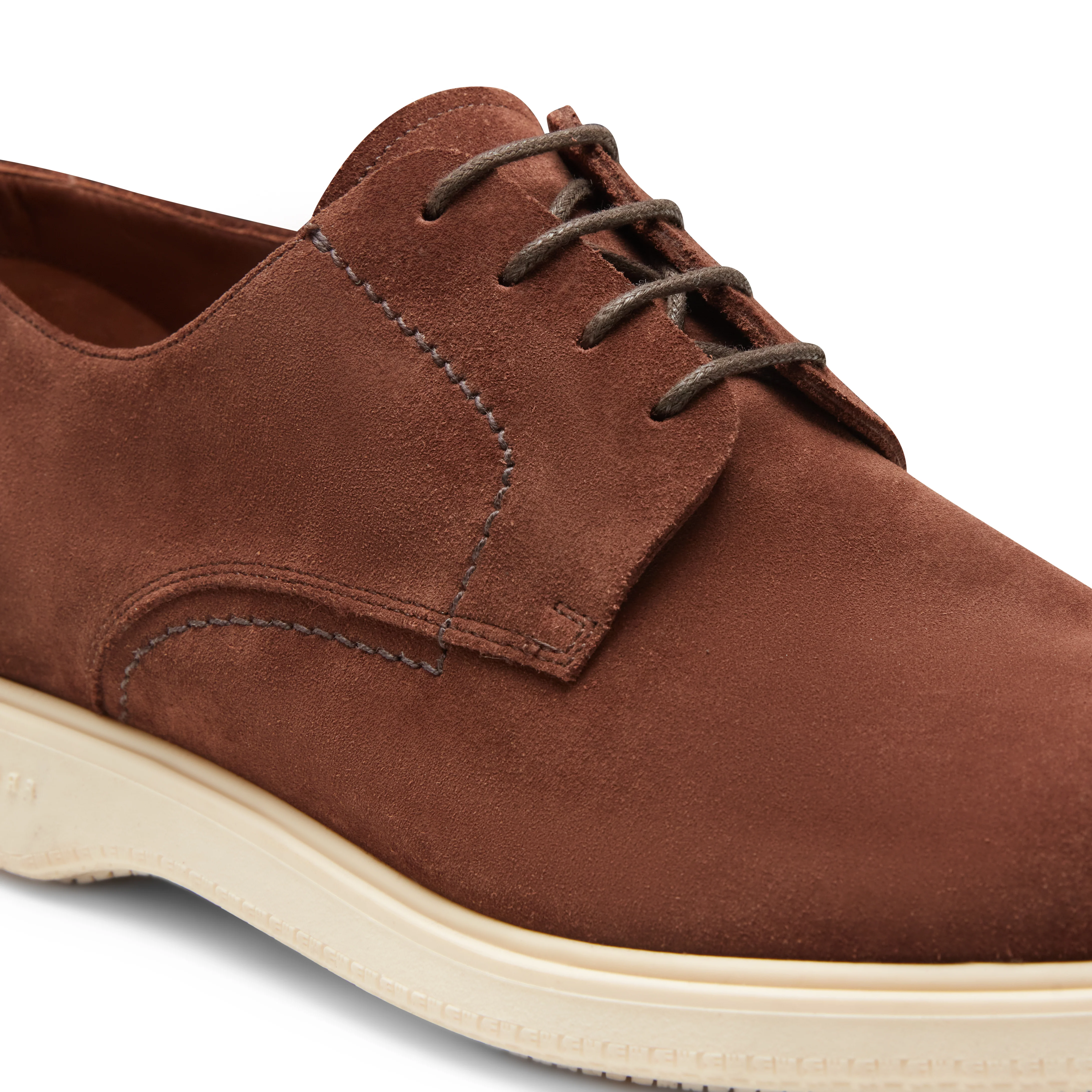 Stringata Derby in suede - Image 4